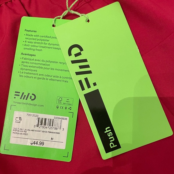 NWT Forward With Design Men’s Training Unlined Shorts 7 Inch - Picture 5 of 9